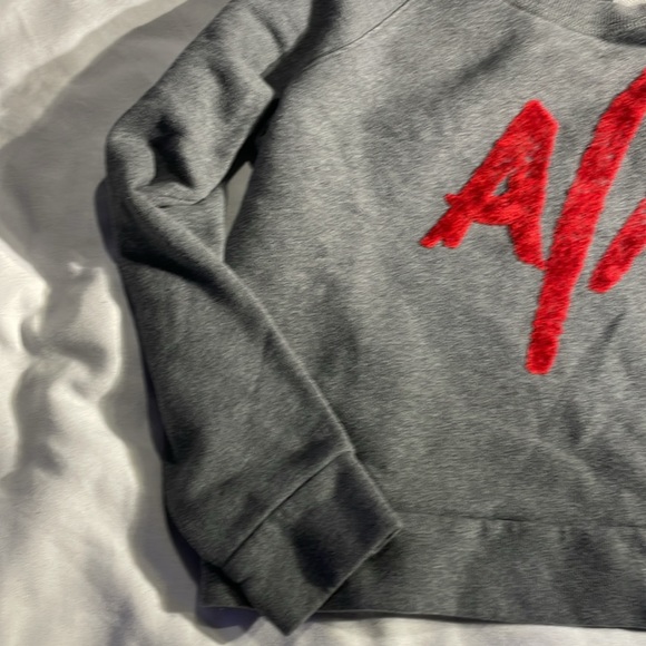 A|X Armani Exchange Women’s sweatshirt Gray Size Medium - Picture 4 of 5